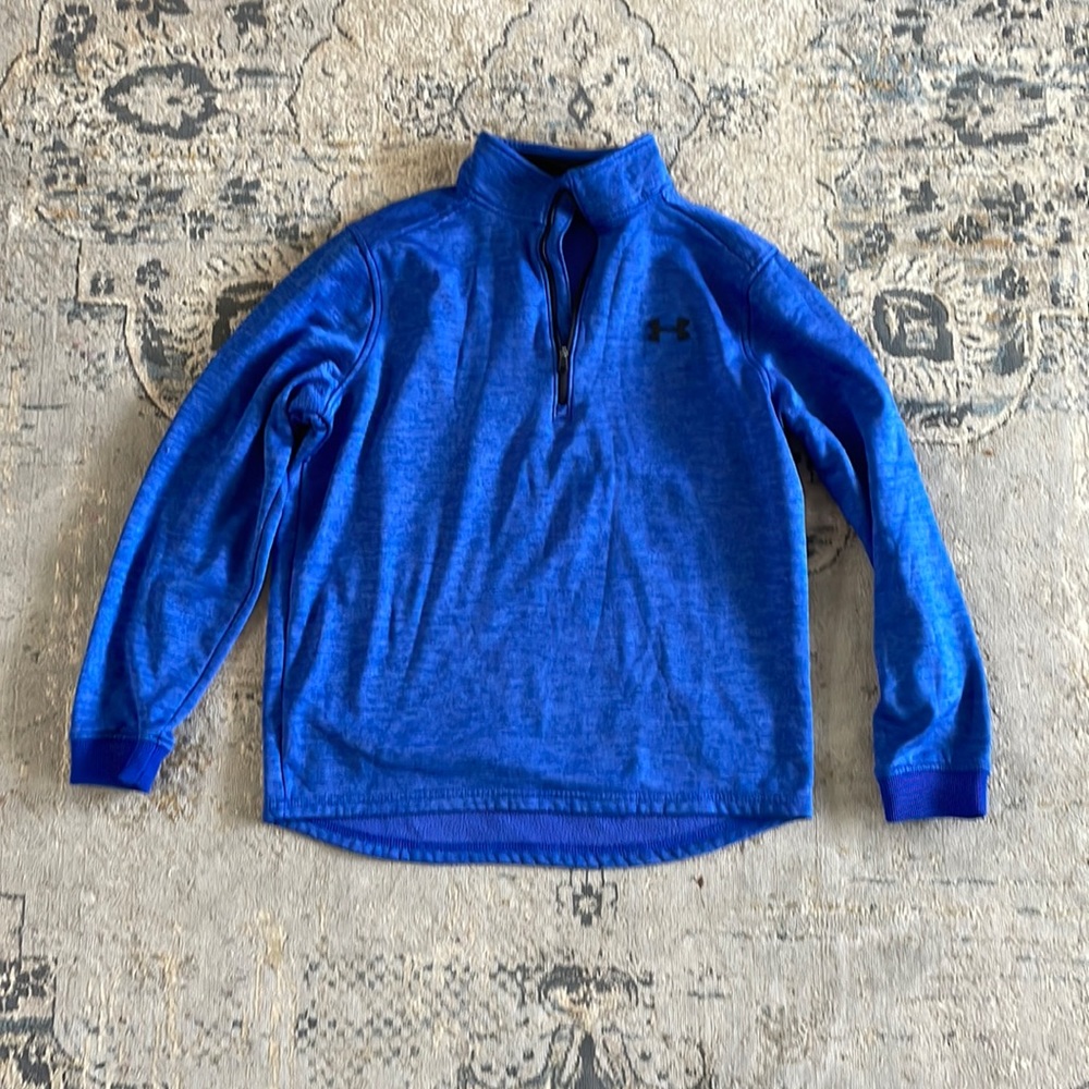 Blue Mens Size Medium Under Armor Sweater